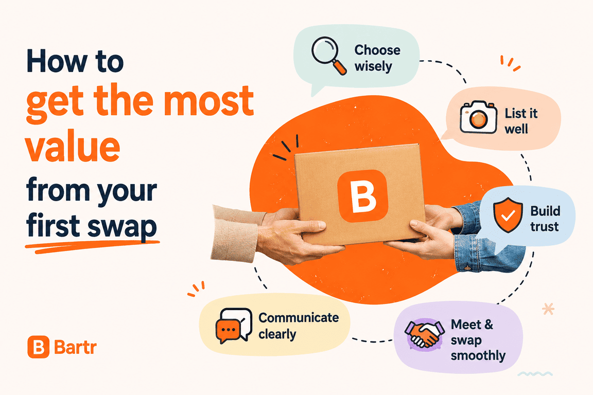 How to get the most value from your first swap