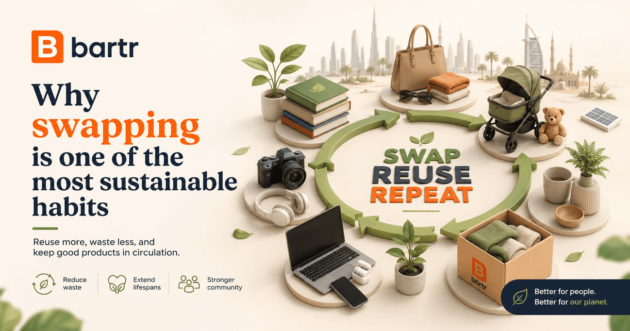 Why swapping is one of the most sustainable habits you can build