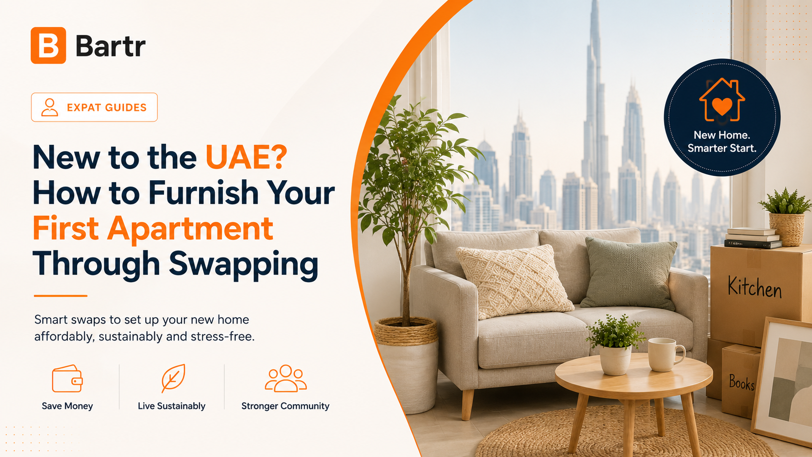 New to the UAE? How to Furnish Your First Apartment Through Swapping