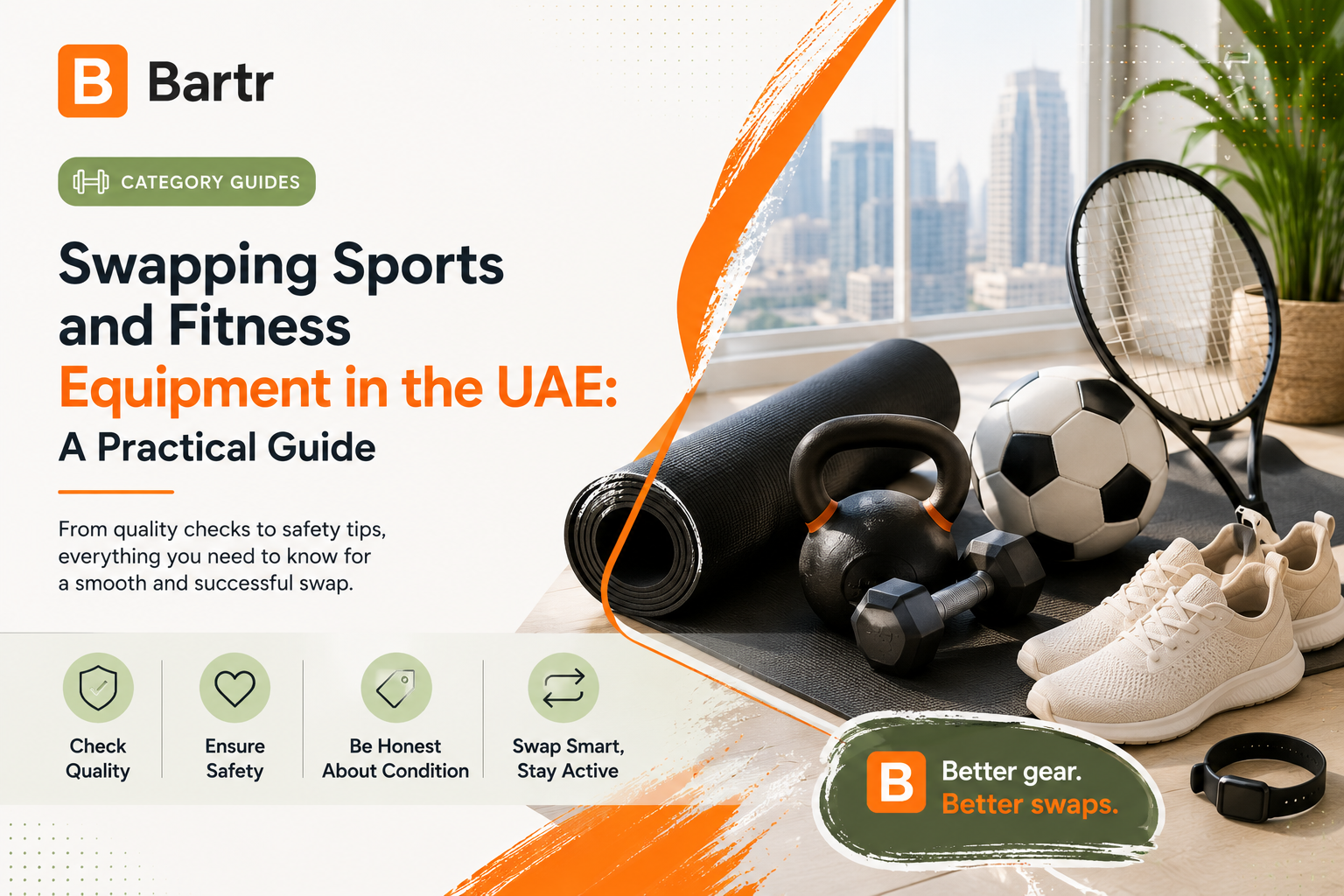 Swapping Sports and Fitness Equipment in the UAE: A Practical Guide